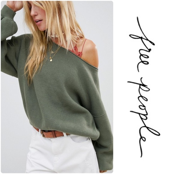 Free People Shadow Sweater - MOSS - Picture 5 of 6